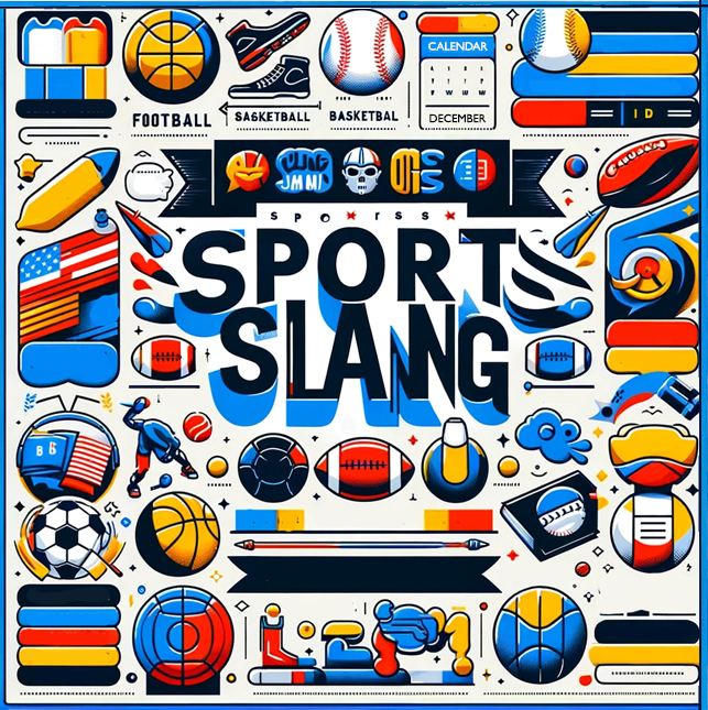 Infographic showing how sports slang and idioms can be used in English language teaching